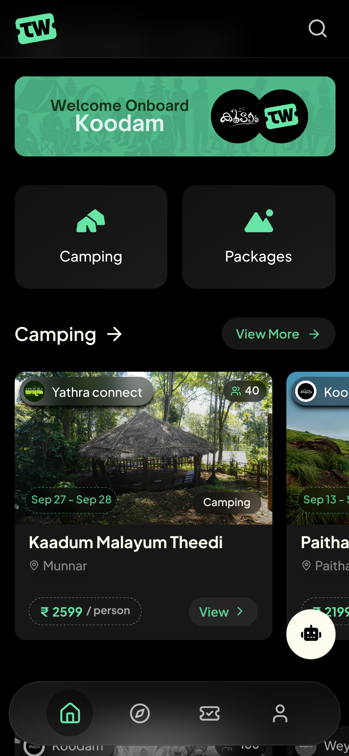 Trawayl mobile version